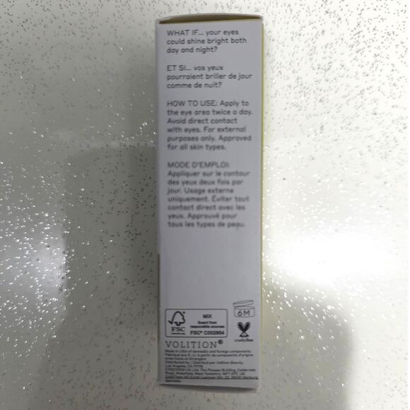 Volition Golden Eye Brightening Serum - 15 ml - NEW - Picture 3 of 4